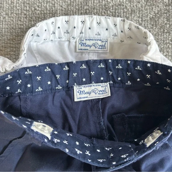 Bundle of 4 Mayoral and Paul Smith Baby Boy Pants, Size 12 Months - Picture 5 of 11
